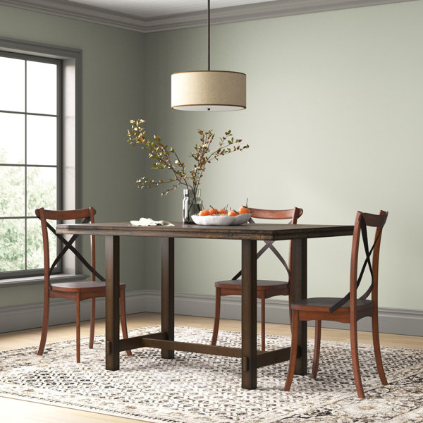Birch Lane Idalou Pub Height Dining Table, Walnut & Reviews Wayfair